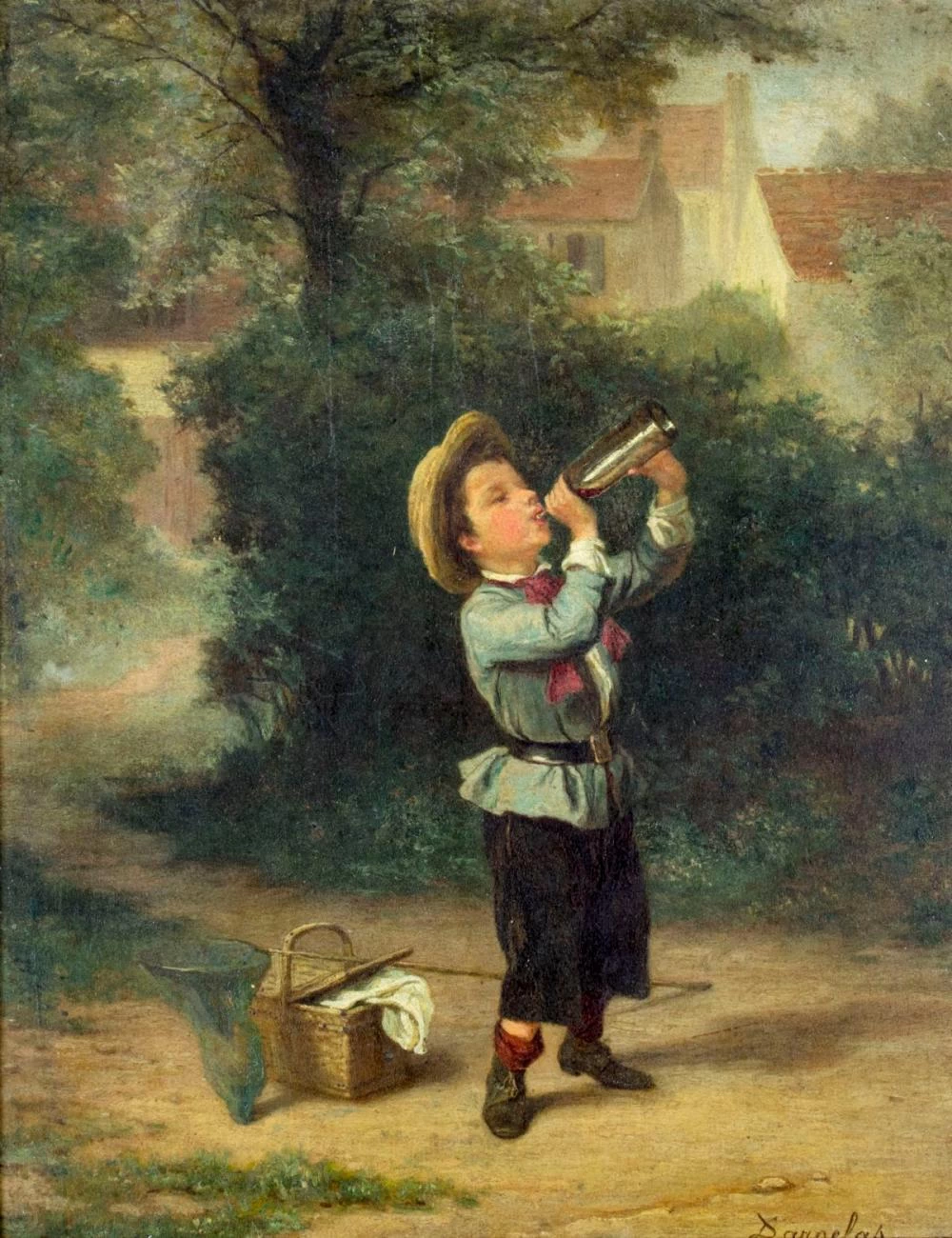 André - Henri Dargelas, Ragazzo con bottiglia
